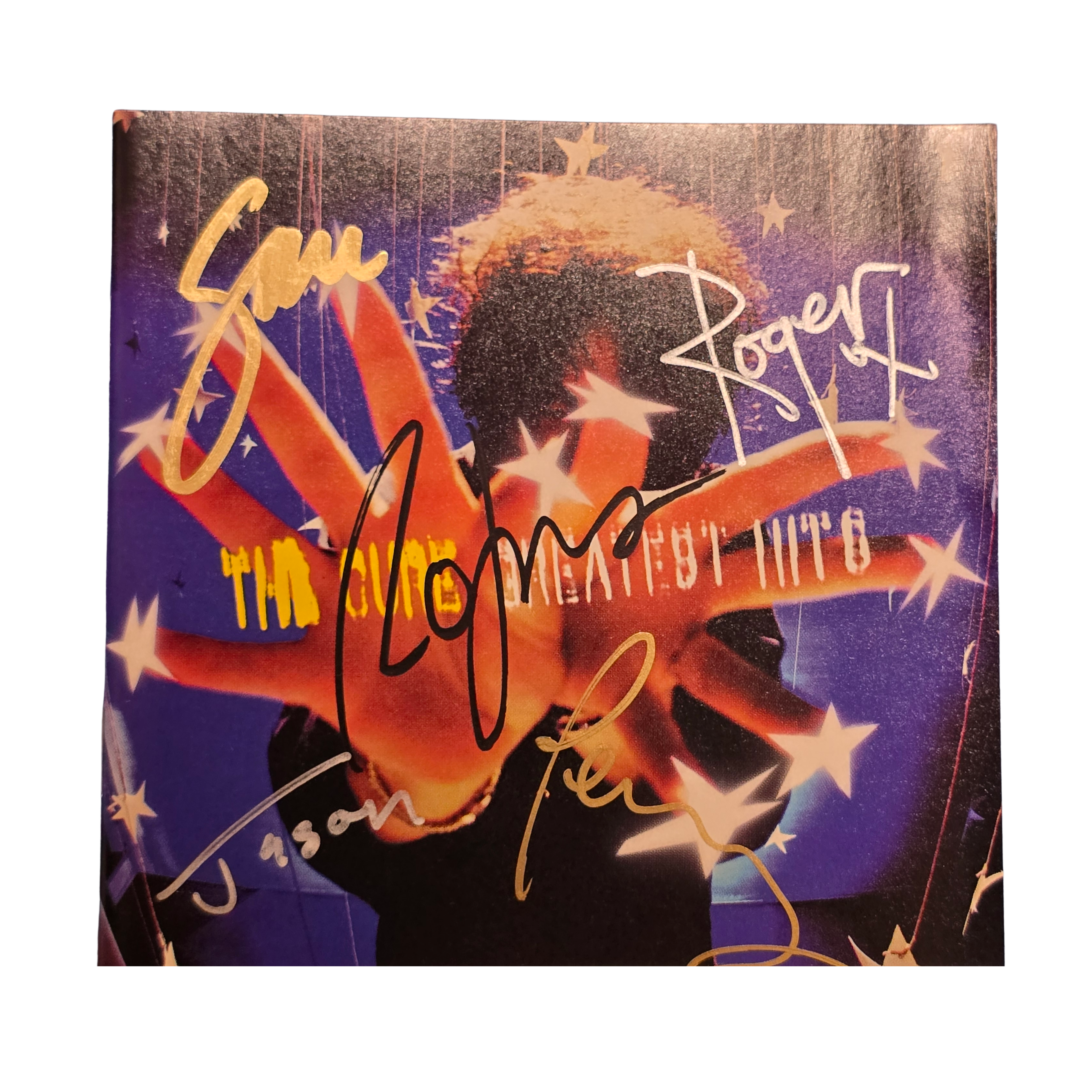 The Cure - Greatest Hits -  signed cd by 5 band members
