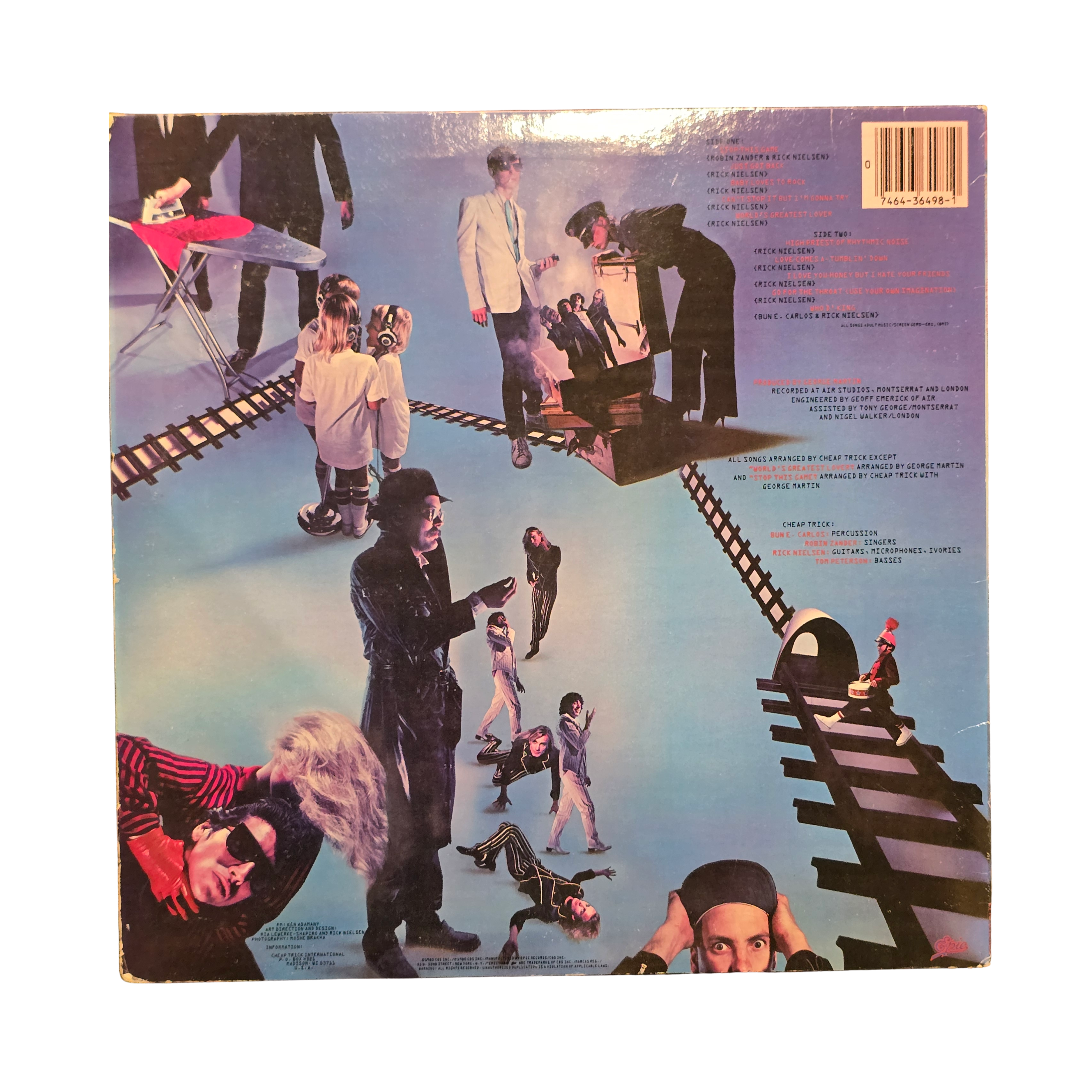 Cheap Trick - All shook up signed lp by 4 band members