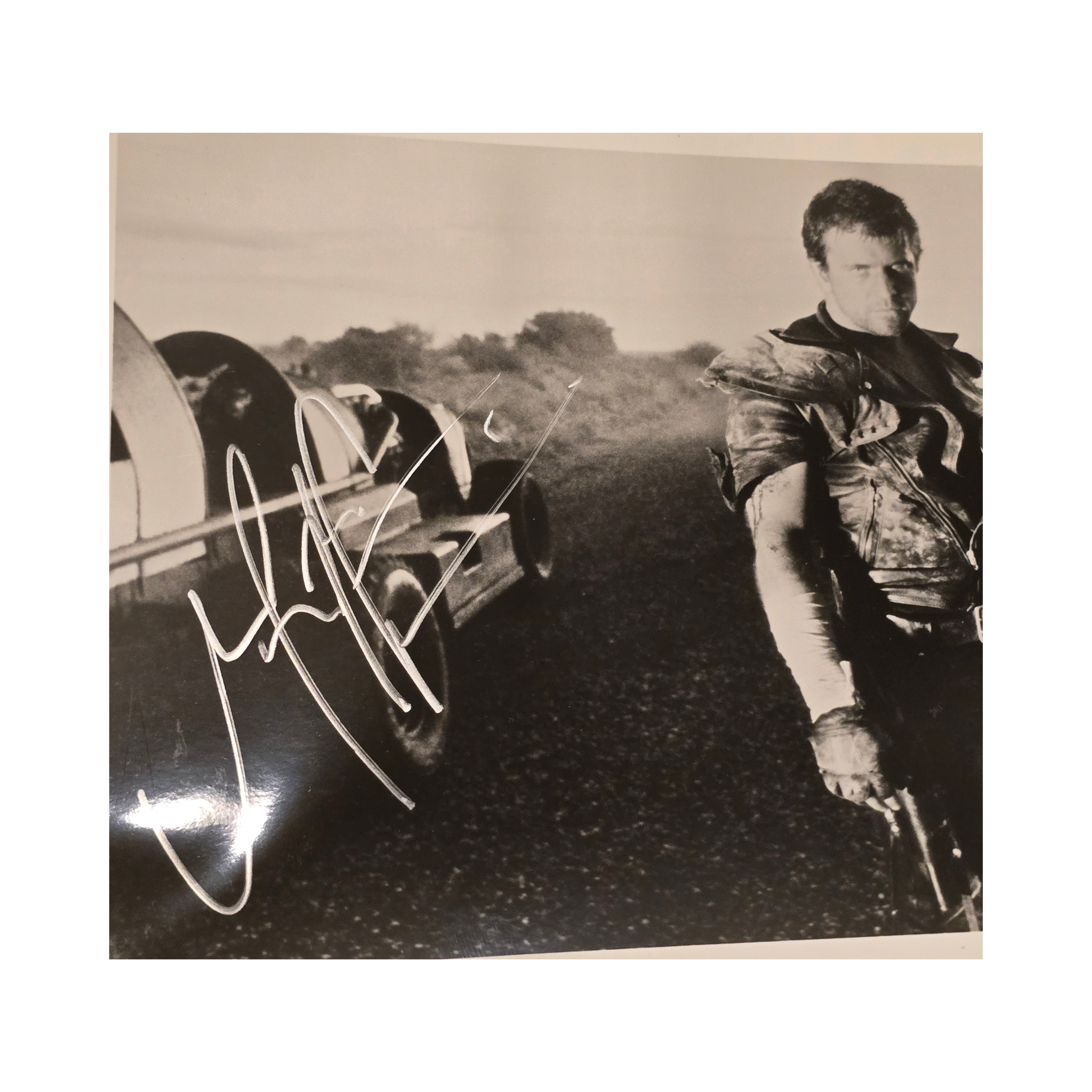 Mel Gibson - Mad Max 2 1981 - signed press photo