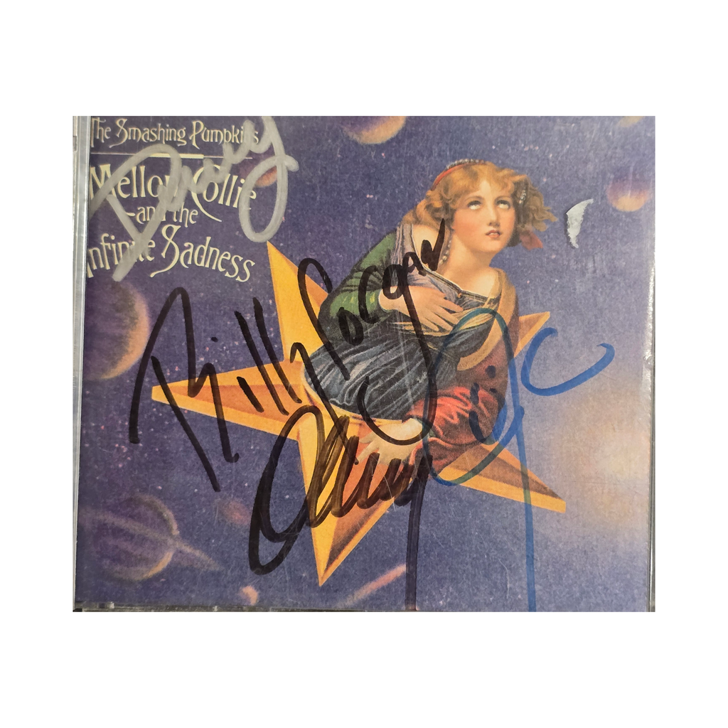 Smashing Pumpkins -  Mellon Collie and the Infinite Sadness - signed cd by 4 band members