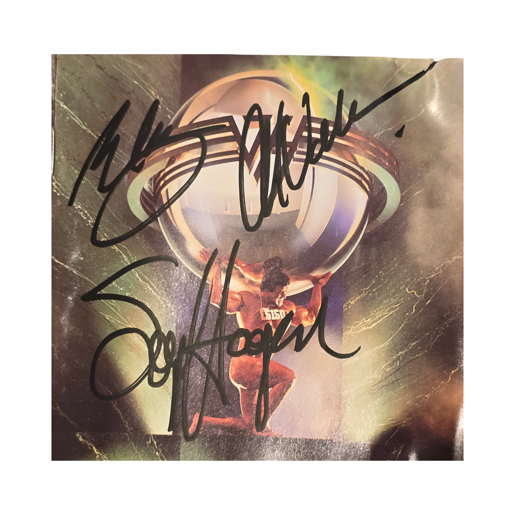 Van Halen - 5150 - signed cd by 4 band members