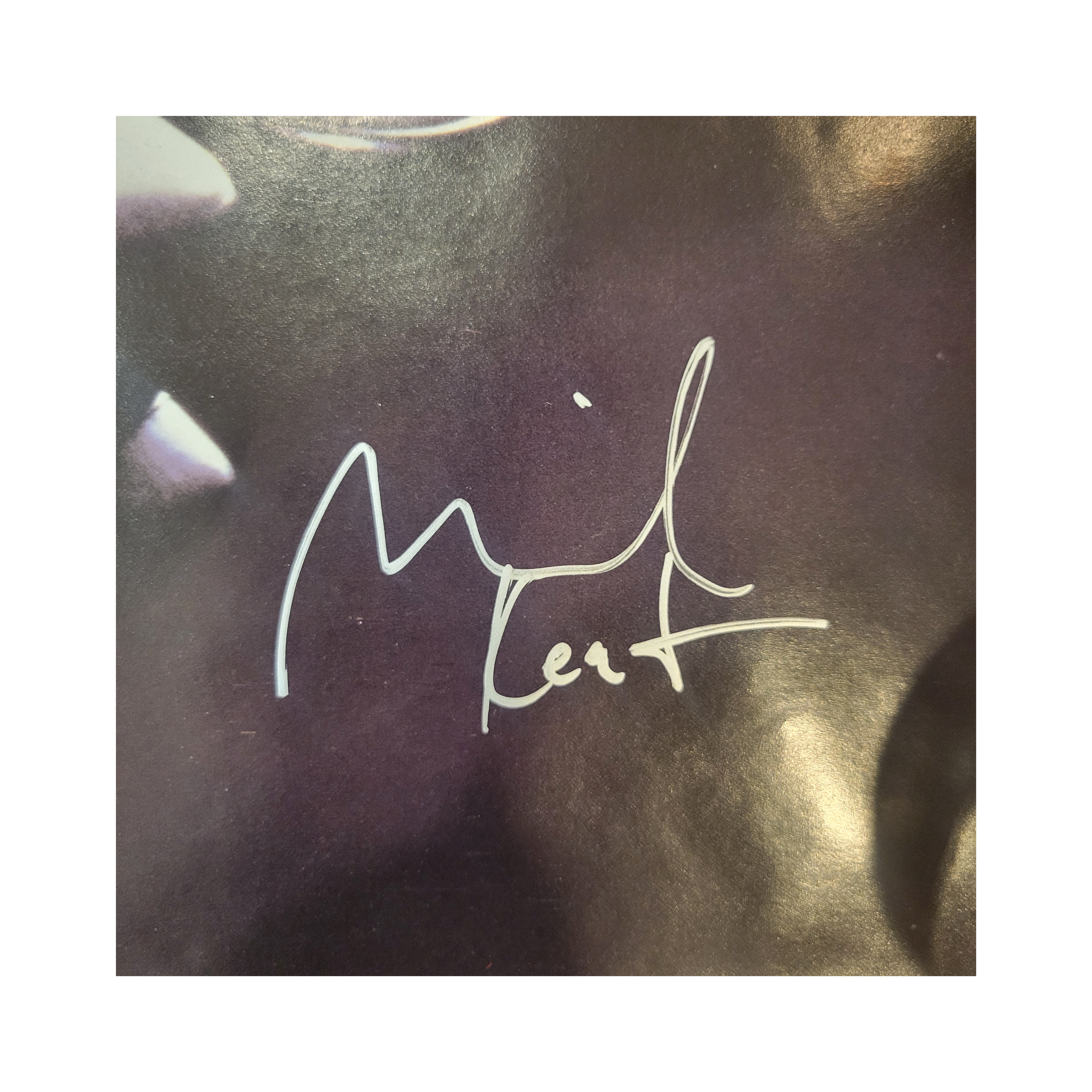Batmobile - Michael Keaton, 1989, Batman - signed poster