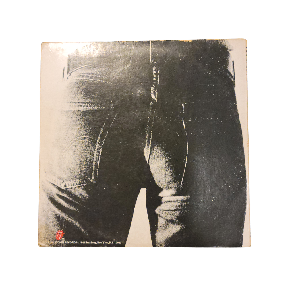 Rolling Stones - Sticky Fingers - signed lp by 5 band members