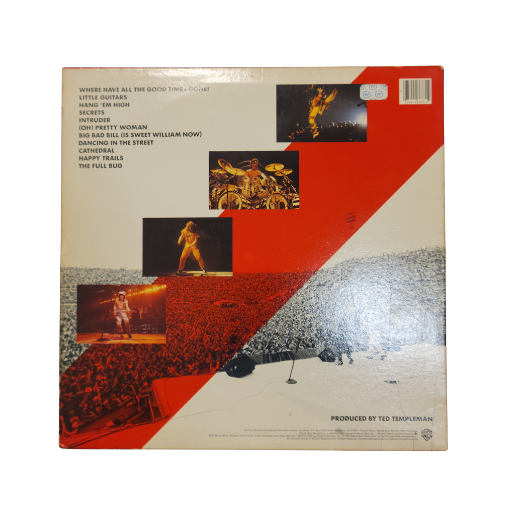 Van Halen - Diver Down -  signed lp by 4 band members