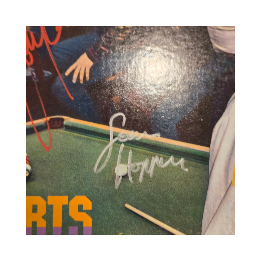 Huey Lewis and the News - Sports - signed lp by 5 band members