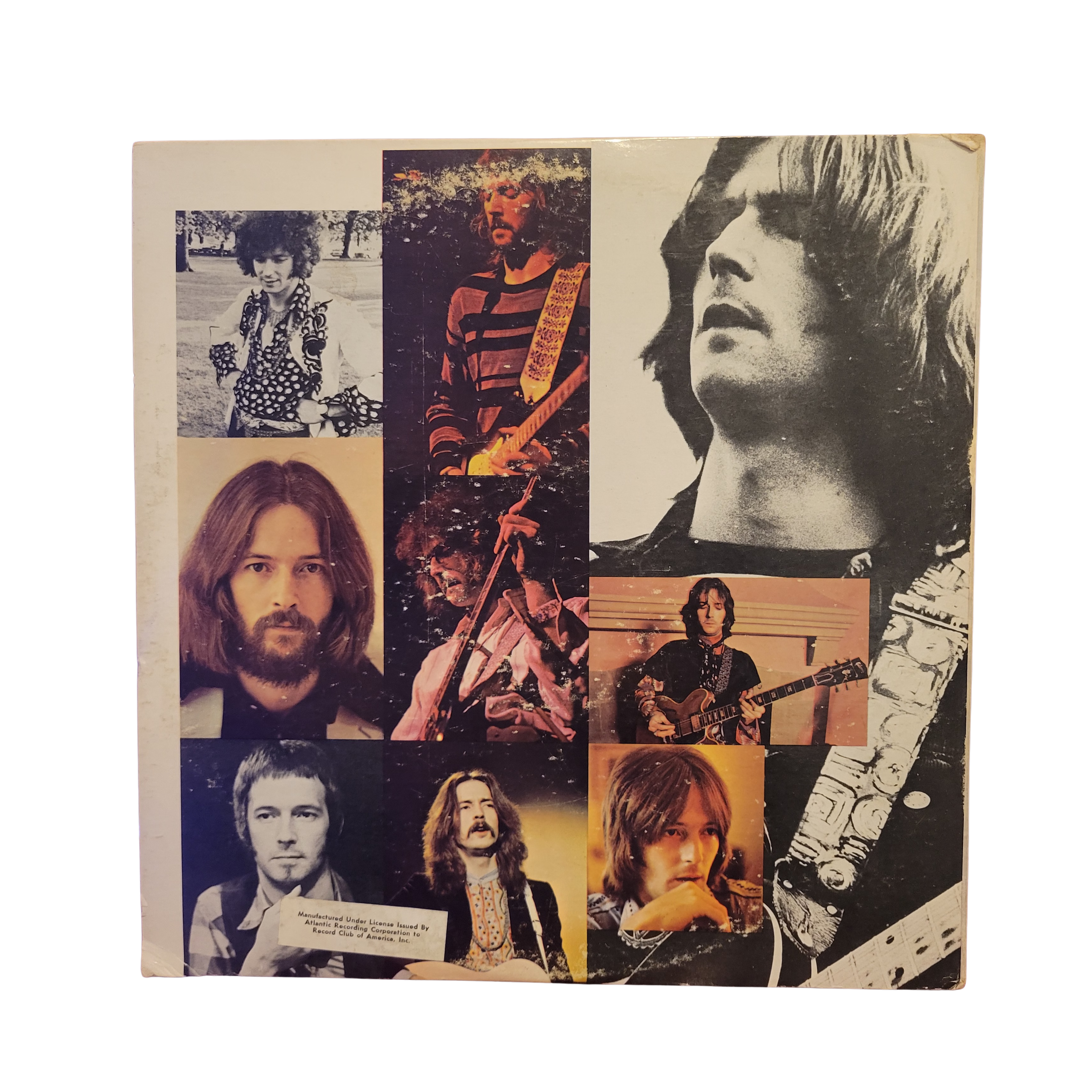Eric Clapton - History of Eric Clapton - signed lp