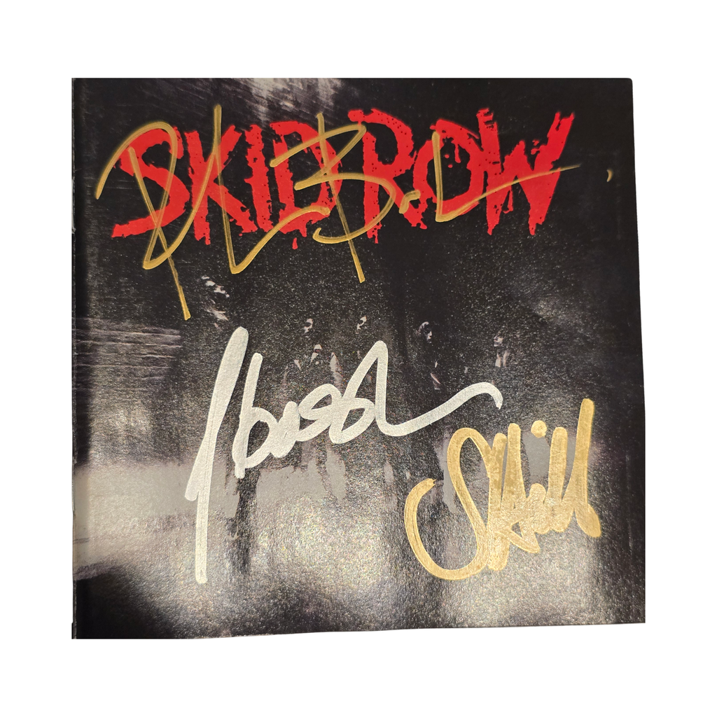 Skid row  - self-titled debut -  signed cd by 5 band members