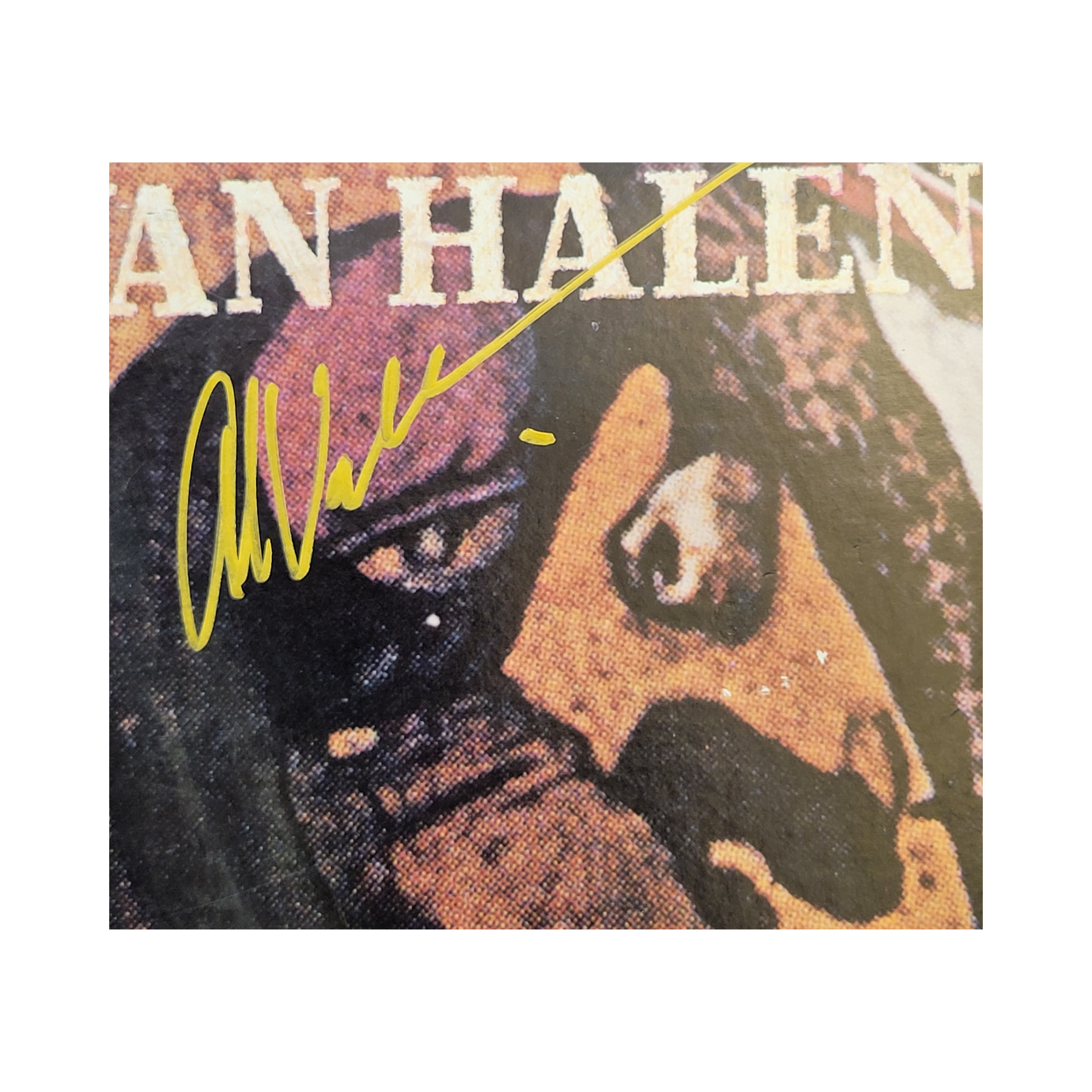 Van Halen - Fair Warning -  signed lp by 4 band members