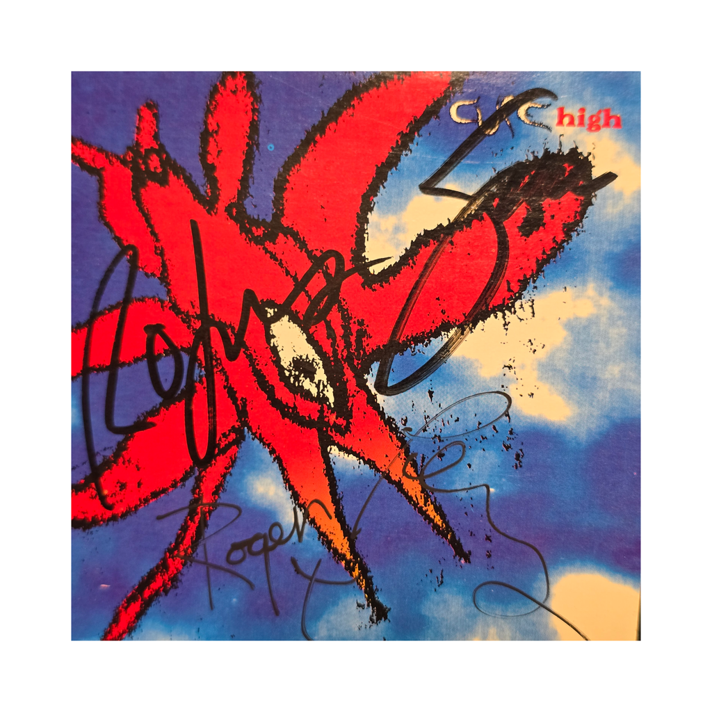 The Cure - high - signed cd by 5 band members
