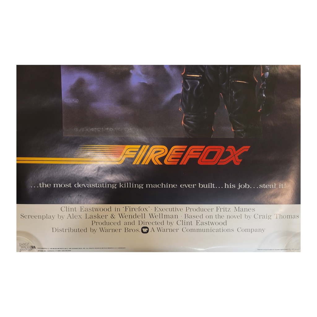 Clint Eastwood - Firefox 1982 - signed poster