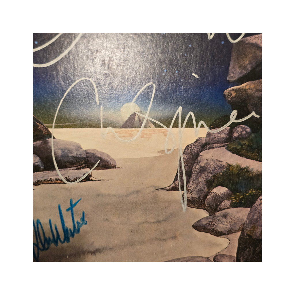 Yes - Tales From Topographic Oceans - signed lp by 5 band members