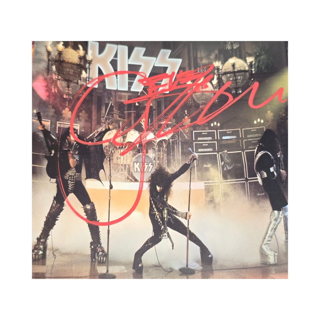 Kiss - the very best - signed cd by 4 band members