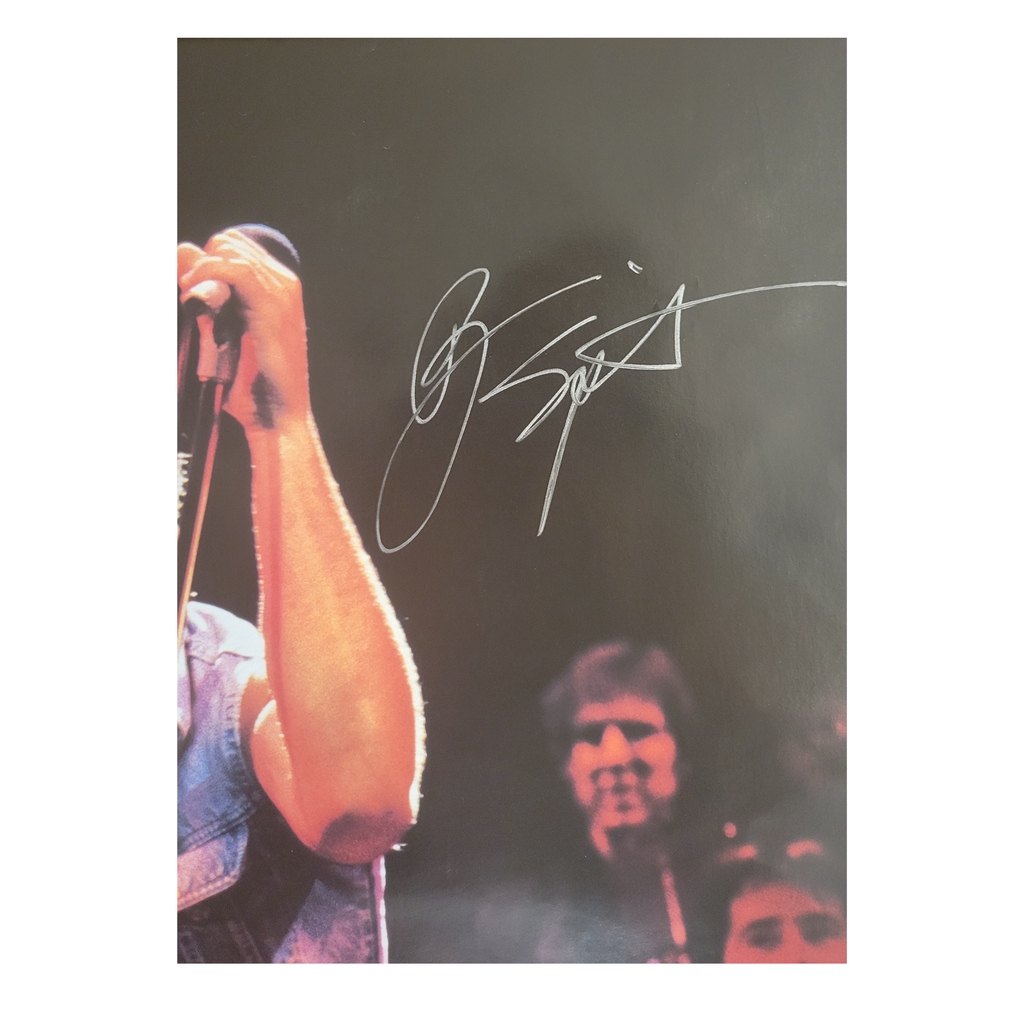Bruce Springsteen - born in the usa 1984 tour -  signed poster