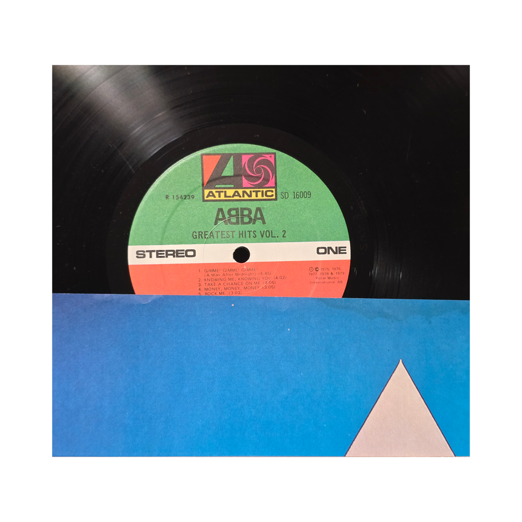 ABBA - Greatest Hits Volume 2 -  signed lp by 4 band members