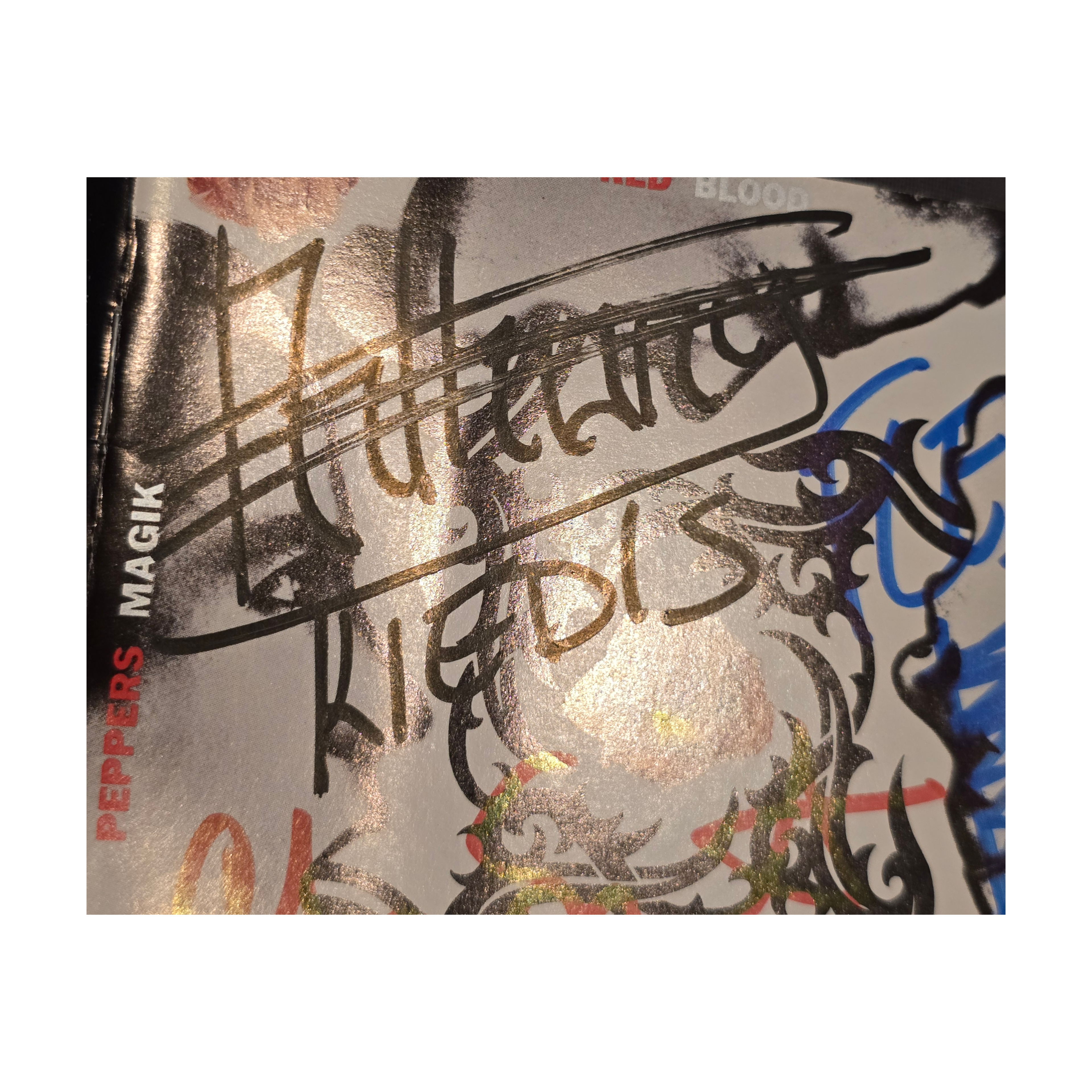 Red Hot Chili Peppers - Blood Sugar Sex Magik - signed cd by all 4 members