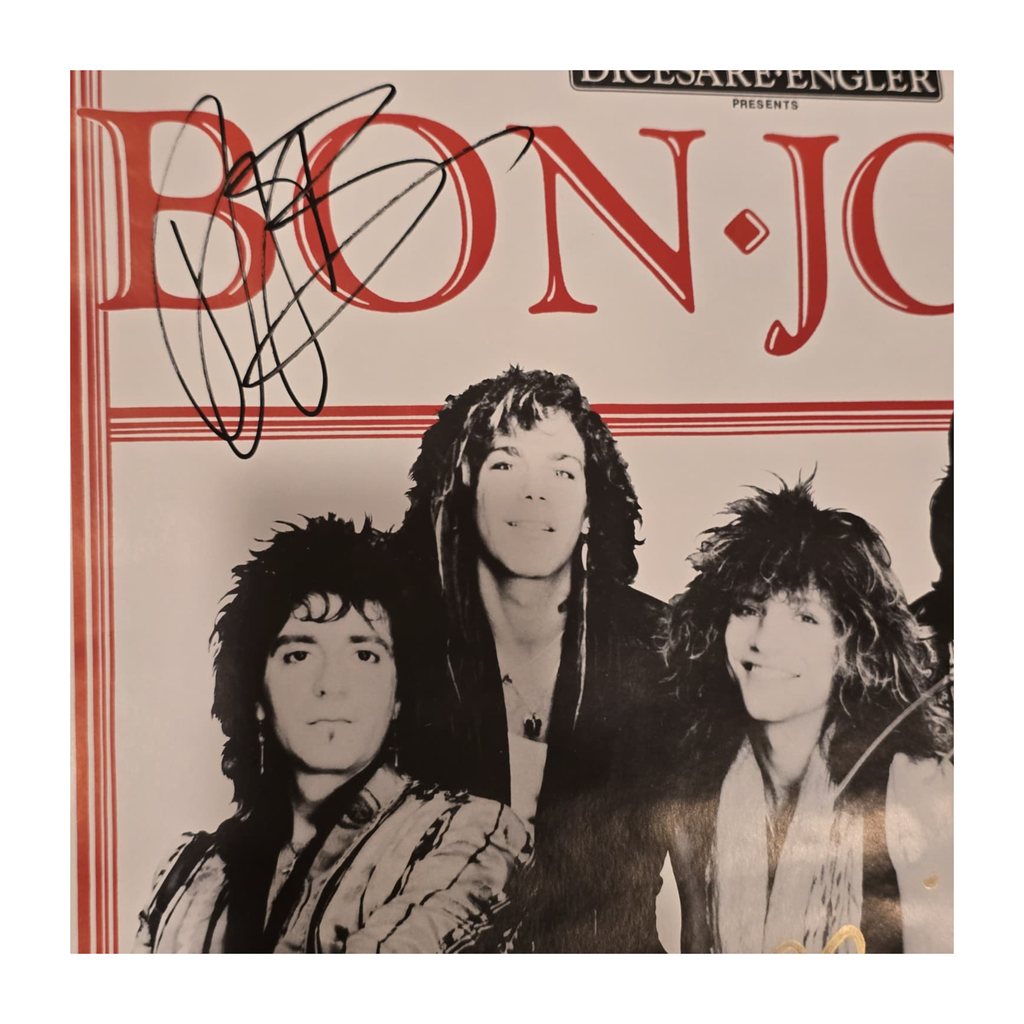 Bon Jovi - Slippery When Wet  - signed Event Poster by all 5 members