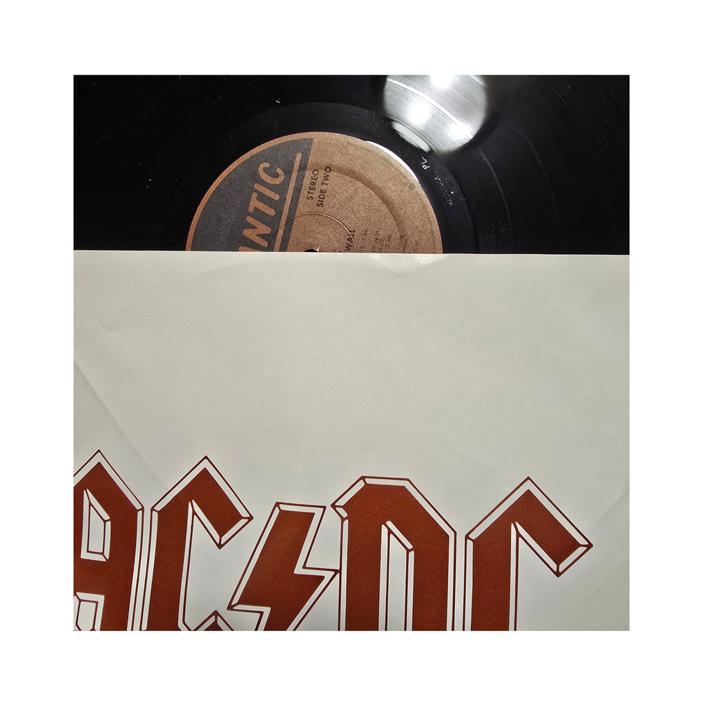 AC/DC -  Fly On The Wall RL Masterdisk - signed lp by 5 band members