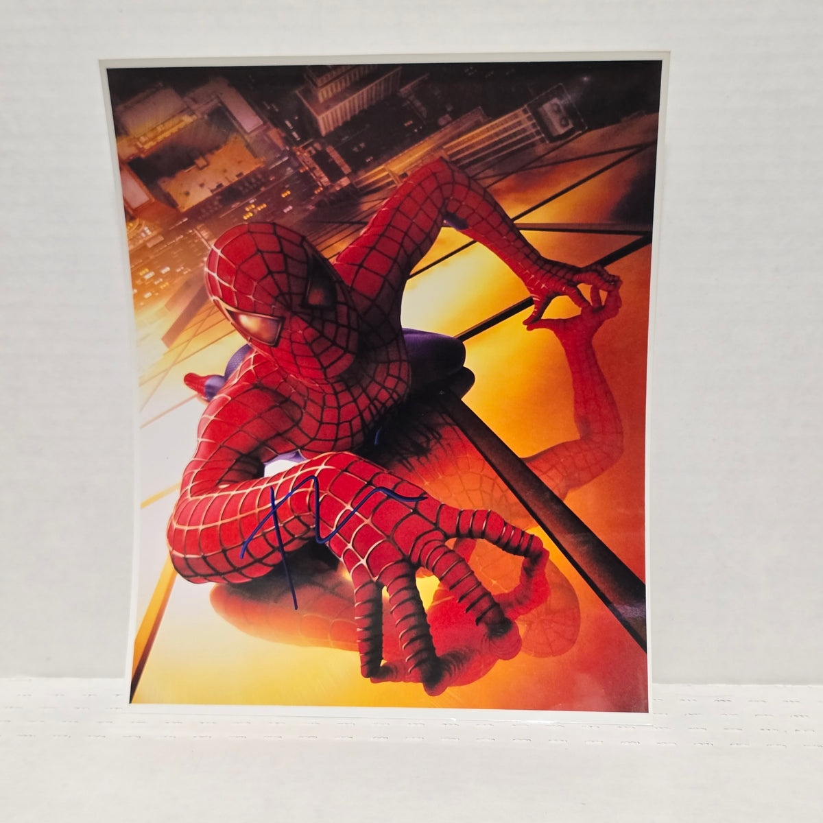 Tobey Maguire  - Spiderman - Signed 8x10 photo