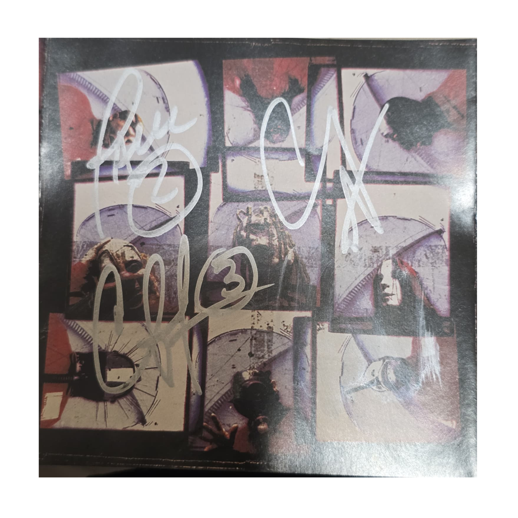 Slipknot Signed cd Self titled - signed cd by 9 band members