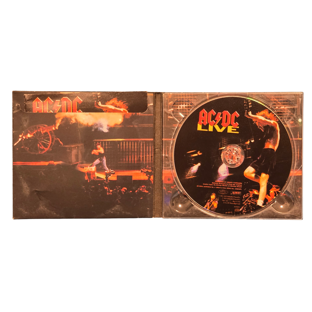 AC/DC  - Live -  signed cd by 5 band members