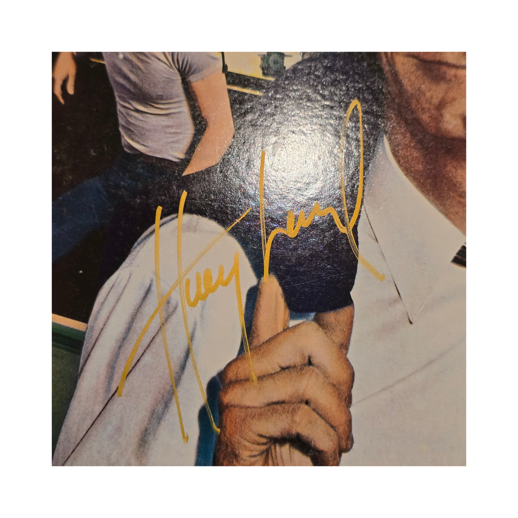 Huey Lewis and the News - Sports - signed lp by 5 band members