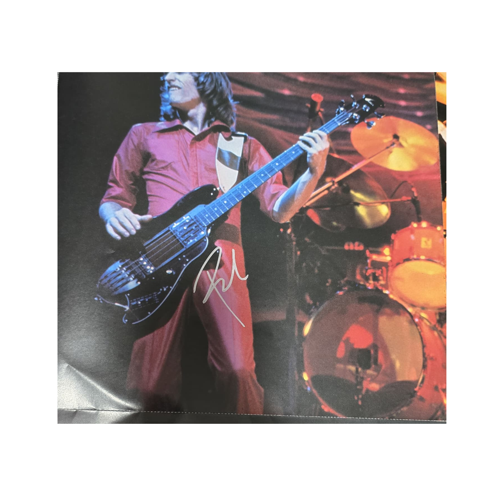 Journey - Captured 1981 - signed fold out insert by 5 band members