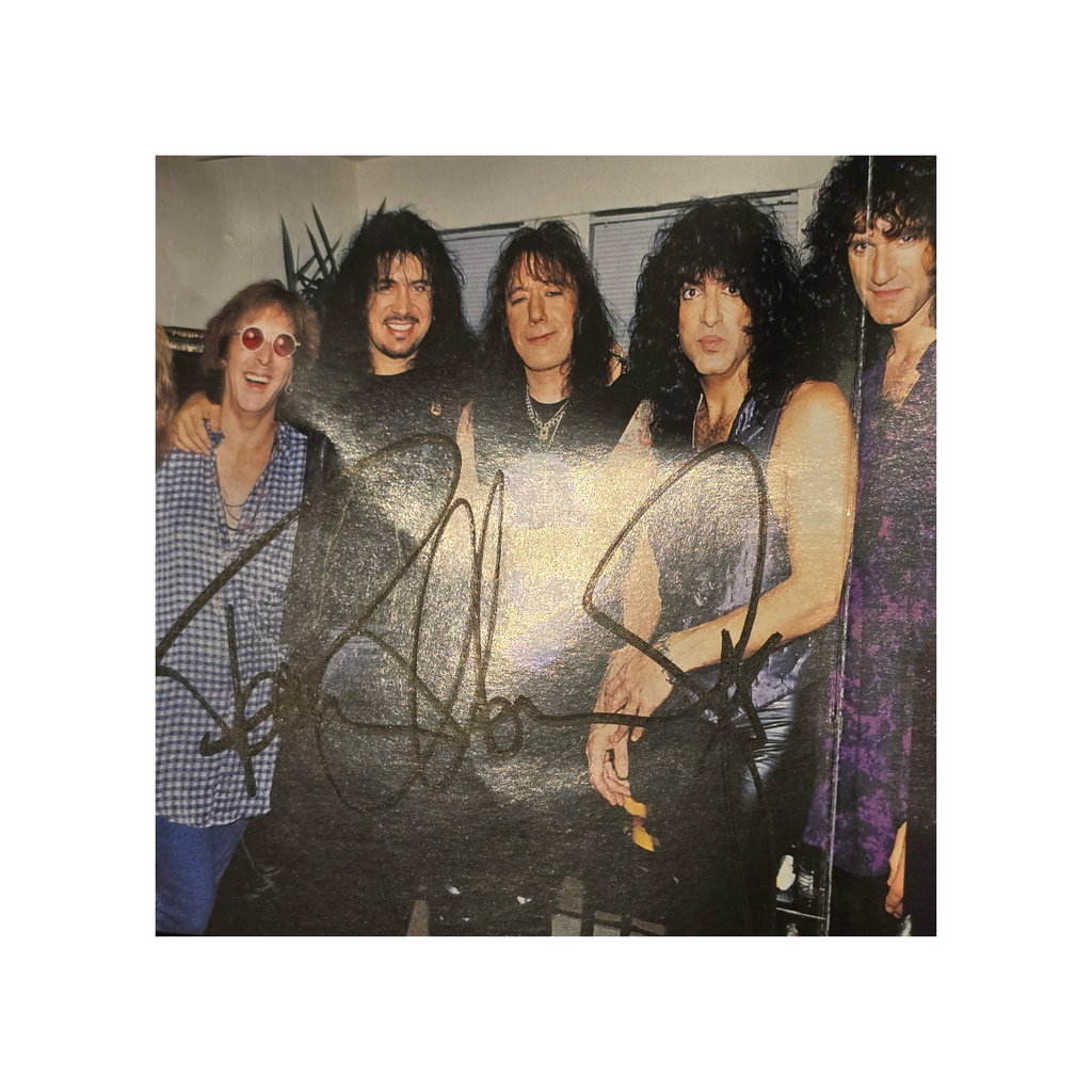 Kiss -  Unplugged - signed cd by 4 band members