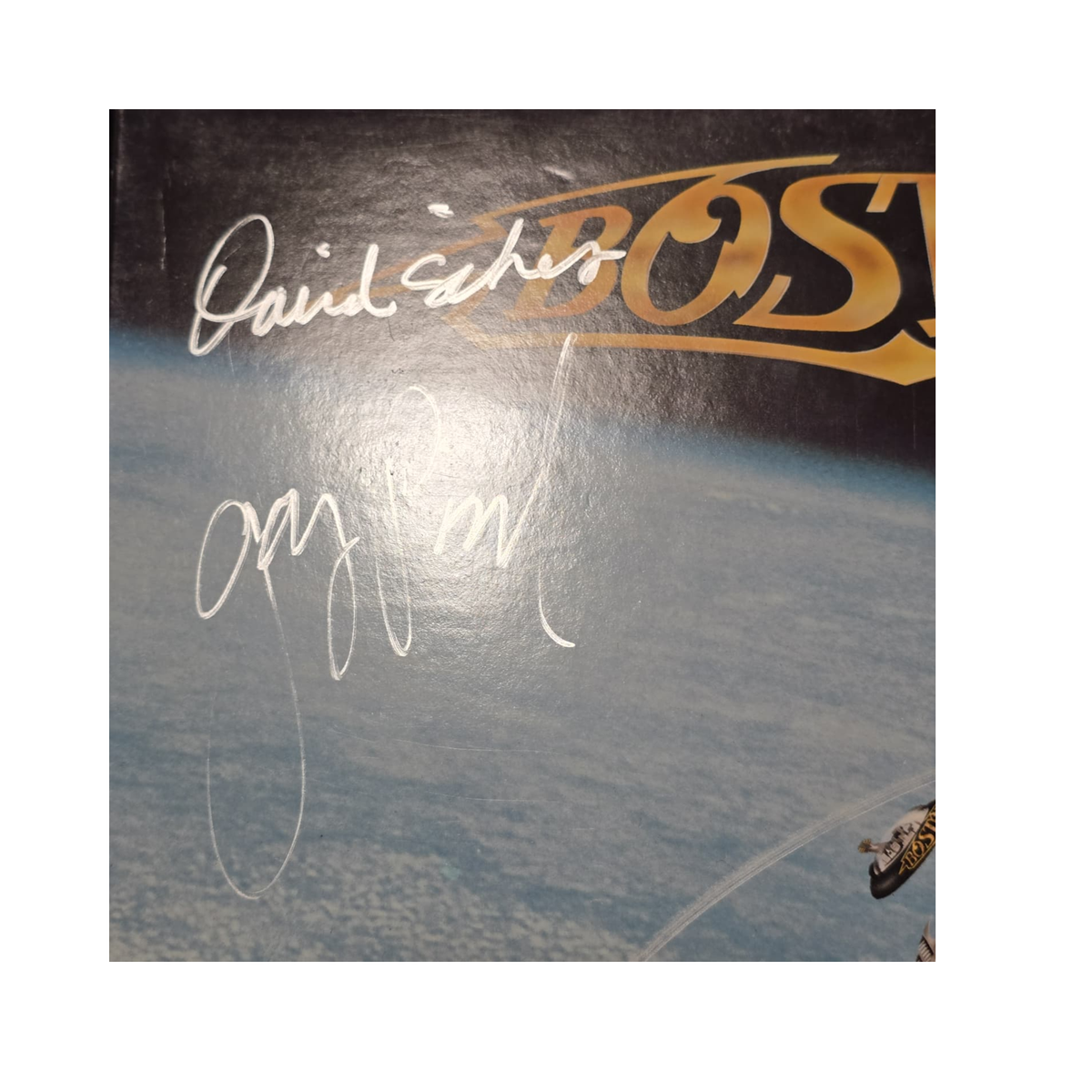 Boston -  Third Stage - signed lp by 6 band members