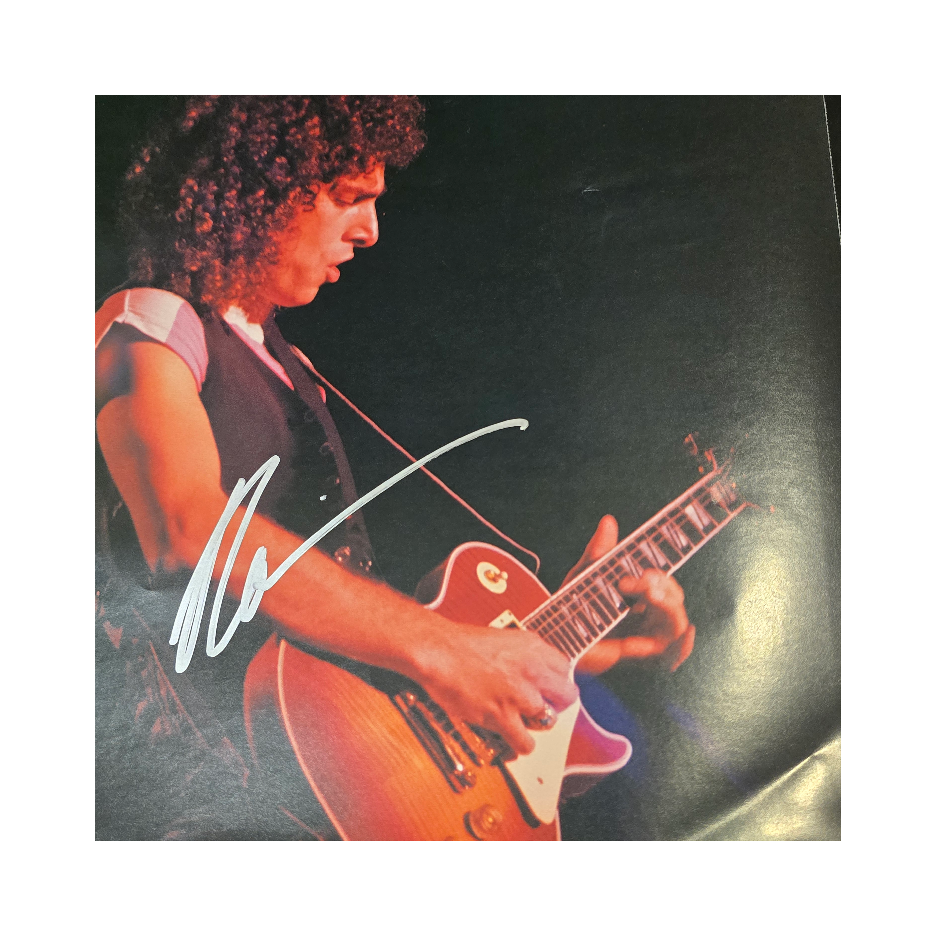 Journey - Captured 1981 - signed insert poster by all 5 members