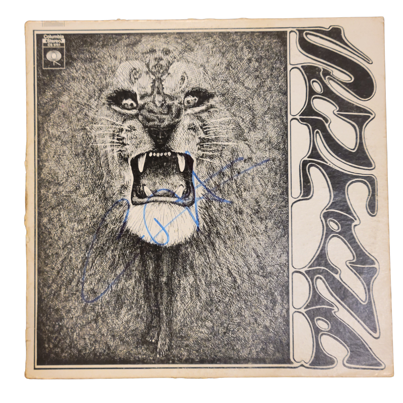 Santana - Self Titled - signed lp