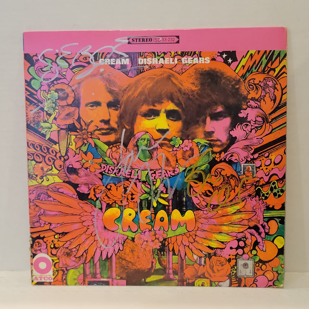 Cream -  Disraeli Gears - signed lp by 3 band members