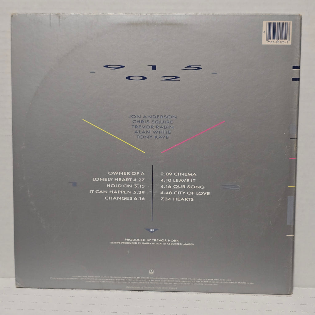 Yes - 90215 RL Masterdisk - signed lp by 5 band members