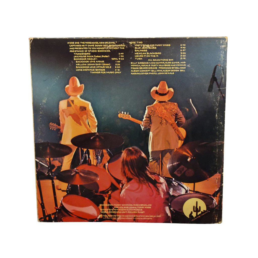 ZZ Top - Fandango ludwig Sterling - signed lp by 3 band members