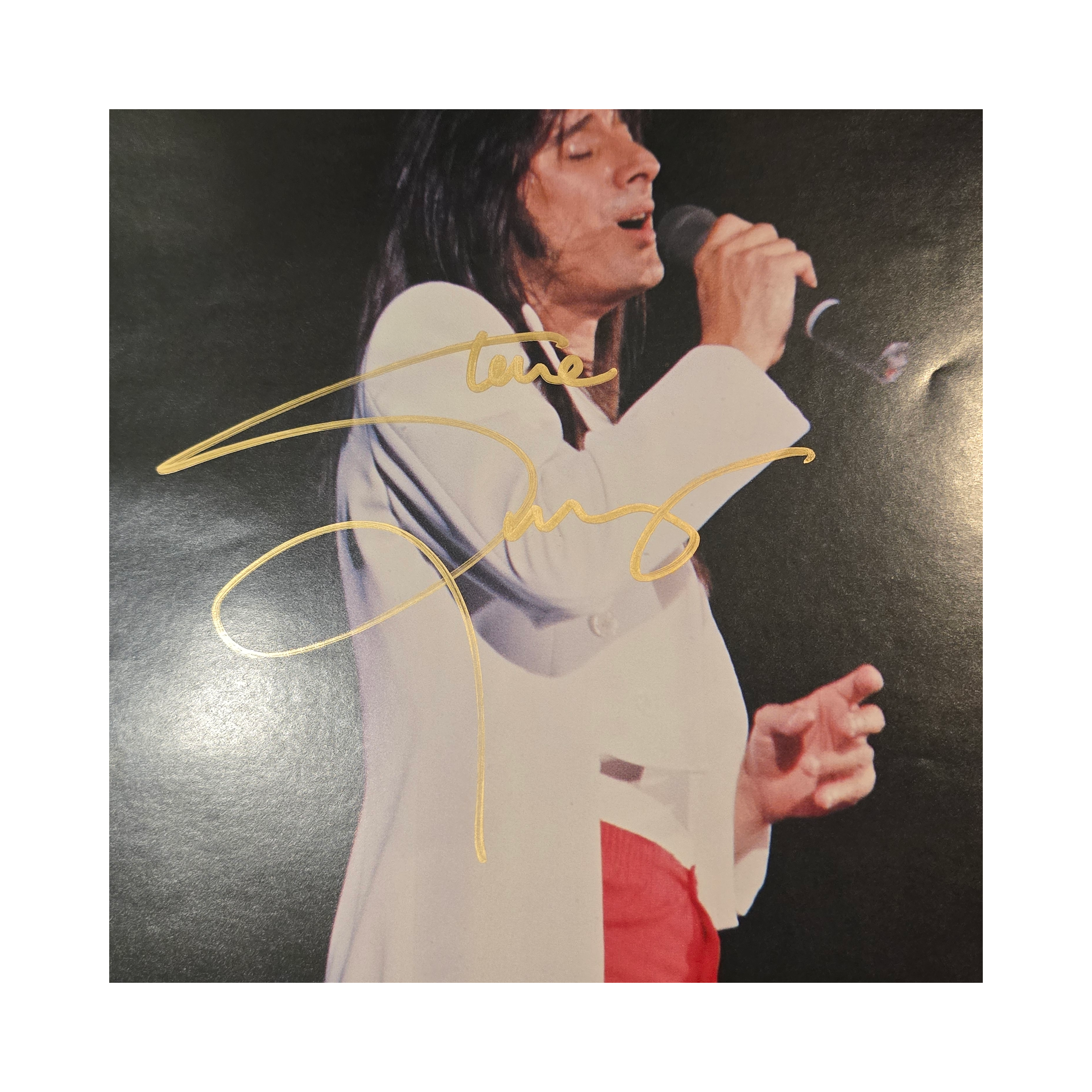Journey - Captured 1981 - signed insert poster by all 5 members