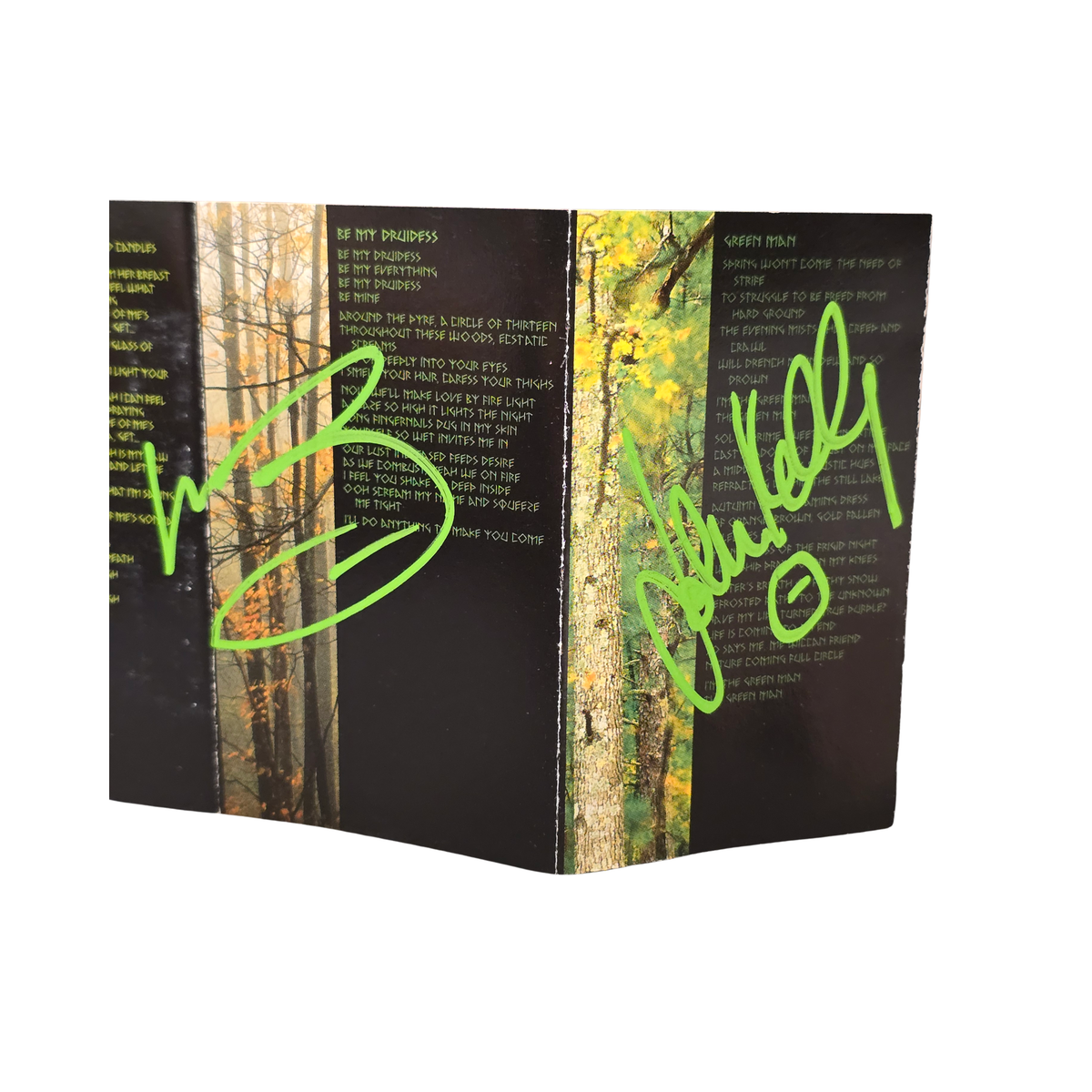 Type O Negative  - October Rust -signed cassette tape  by 4 band members