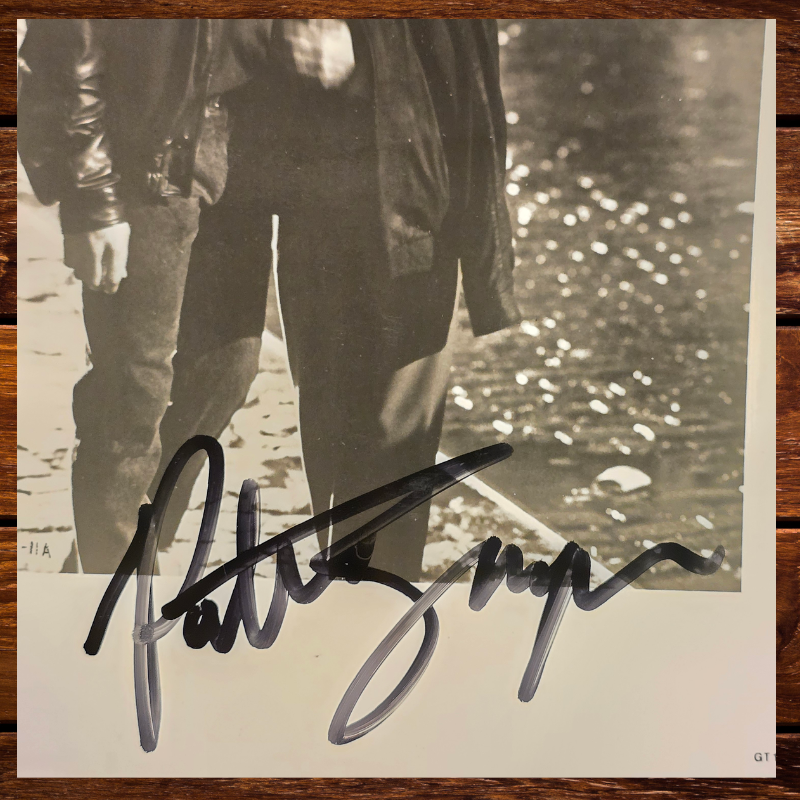Patrick Swayze signed press photo  Ghost 1990,  Original, Vintage, Great Gifts, 60s 80s 90s