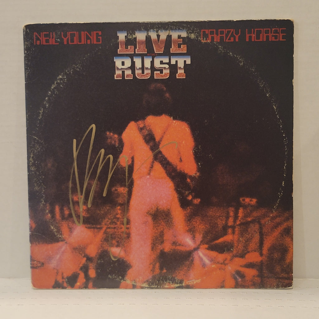 Neil Young - Live Rust - signed lp
