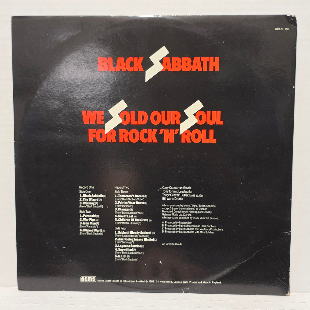 Black Sabbath - We Sold Our Souls - signed lp by 4 band members