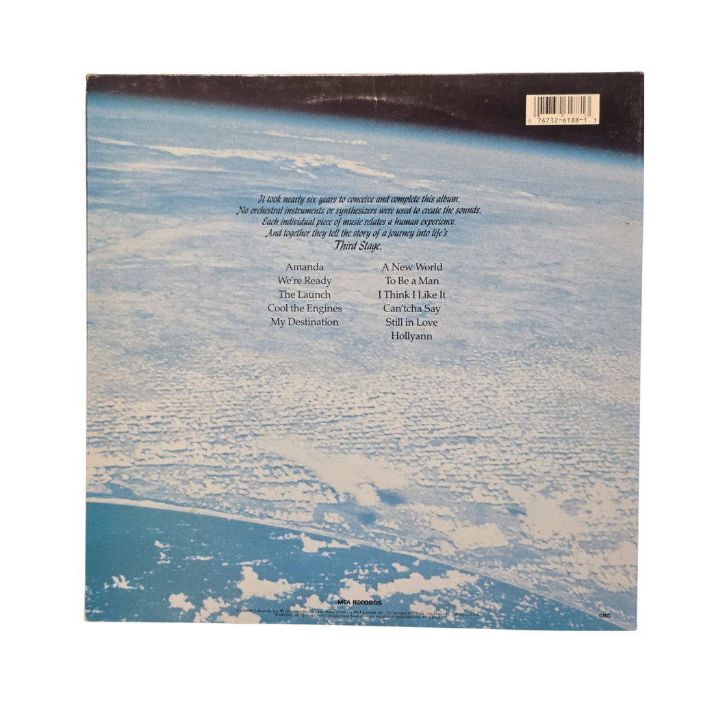 Boston -  Third Stage - signed lp by 6 band members