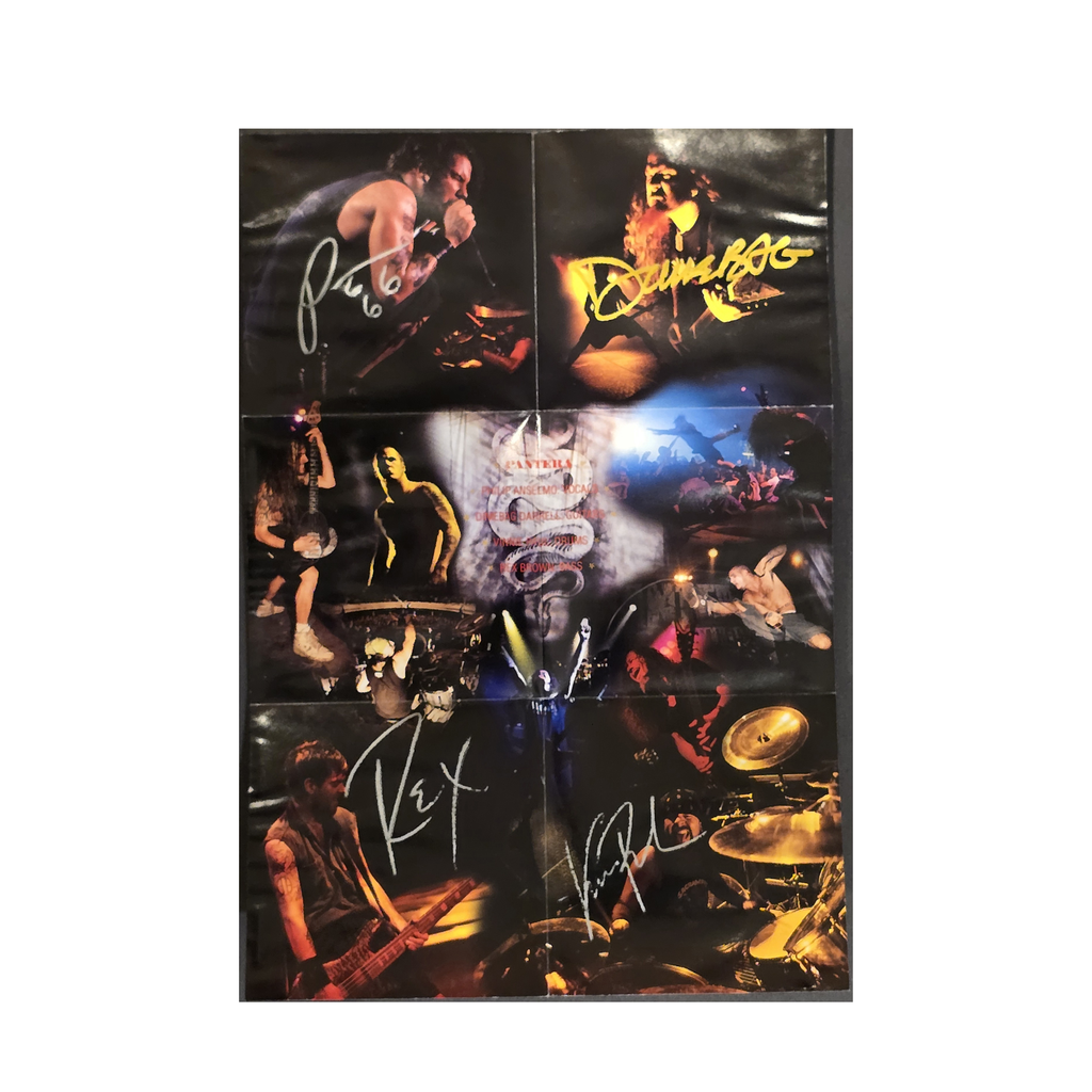 Pantera - Official live 101 proof - signed cd by 4 band members
