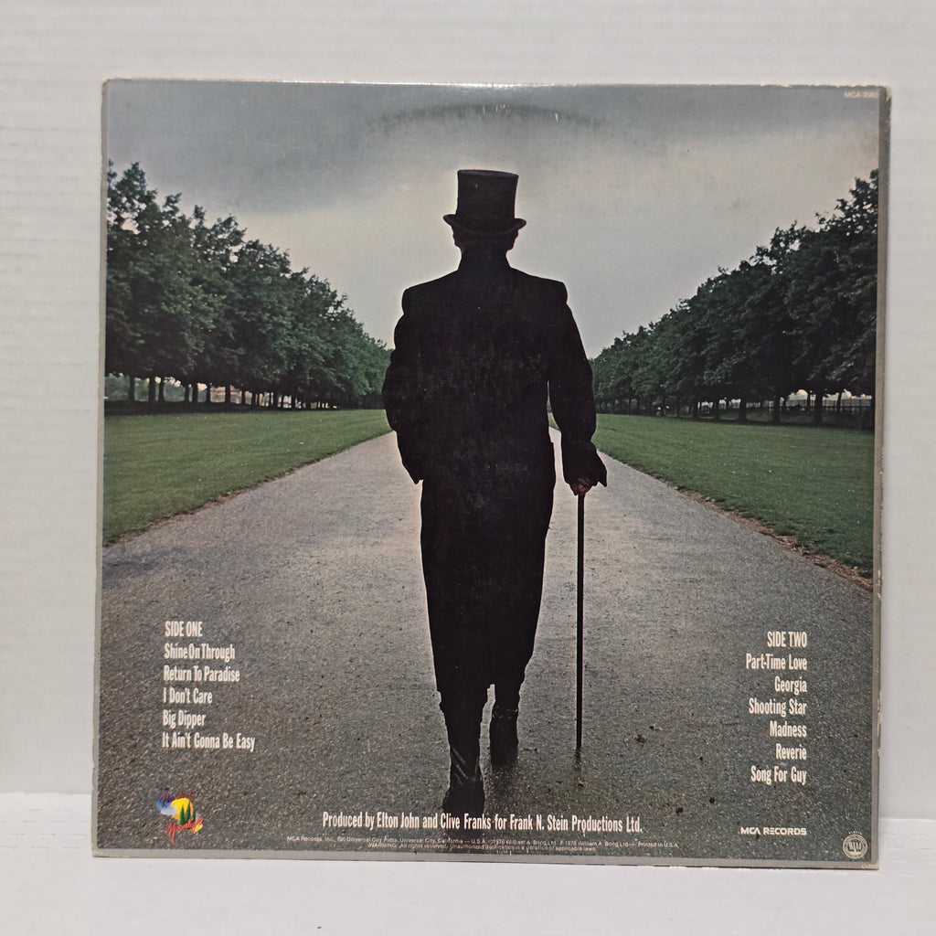 Elton John - Single Man - signed lp