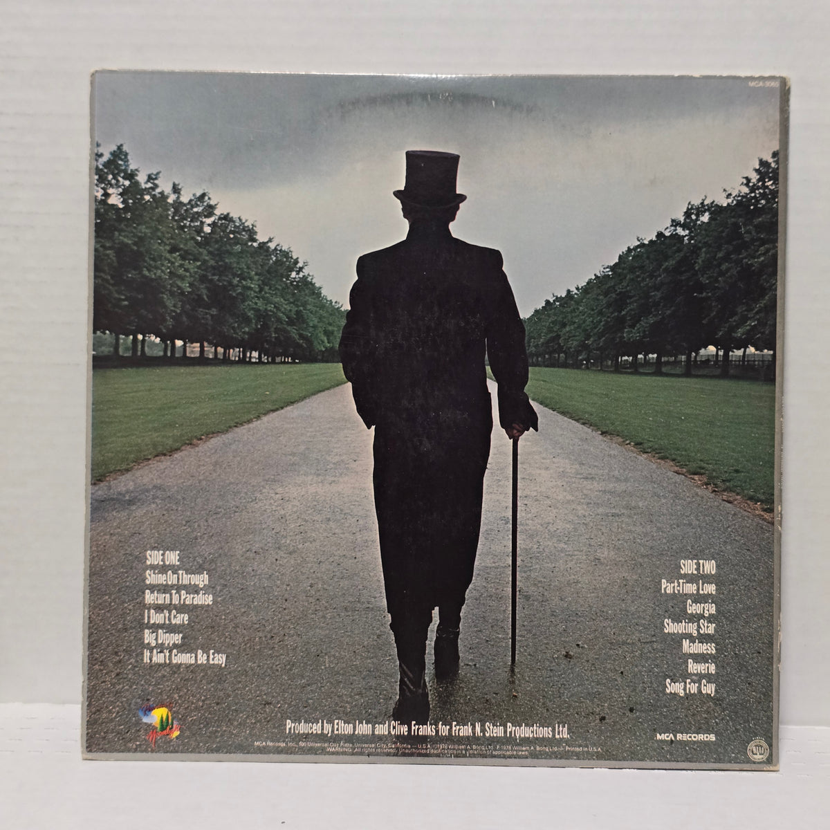 Elton John - Single Man - signed lp