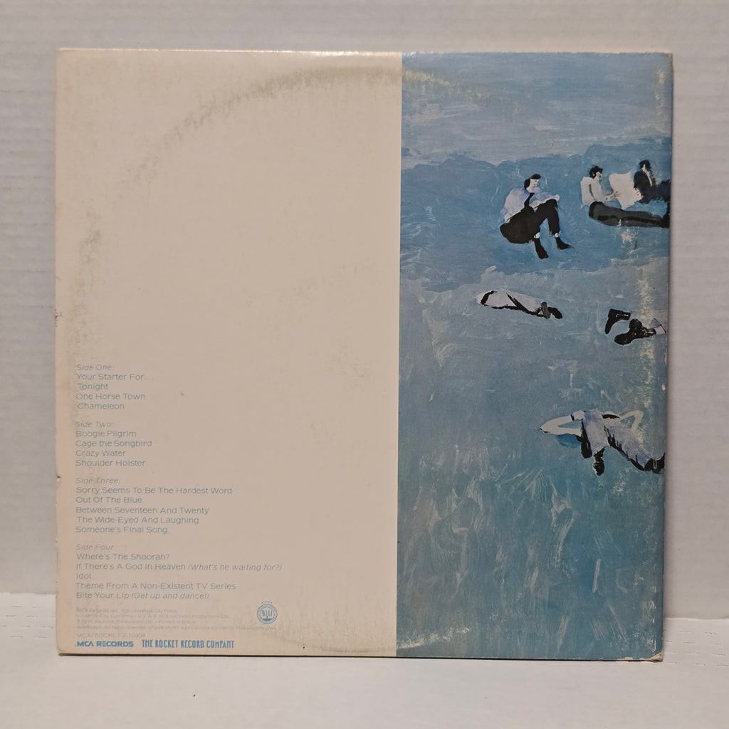 Elton John - Blue Moves - signed lp