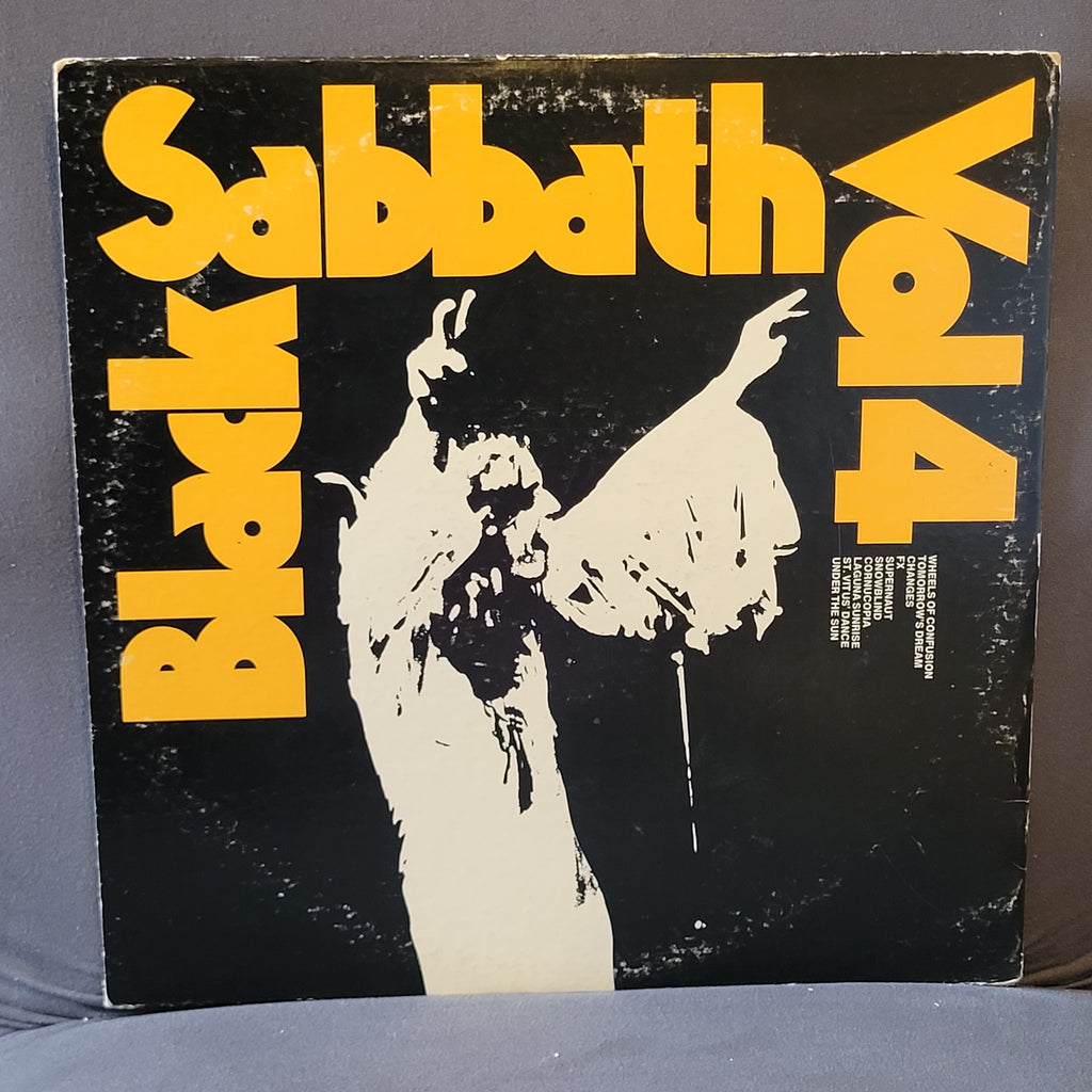 Black Sabbath - Volume 4 Green Label - signed lp by all 4 members
