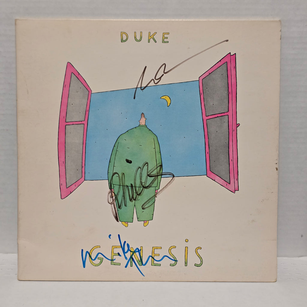 Genesis - Duke - signed lp by 3 band members