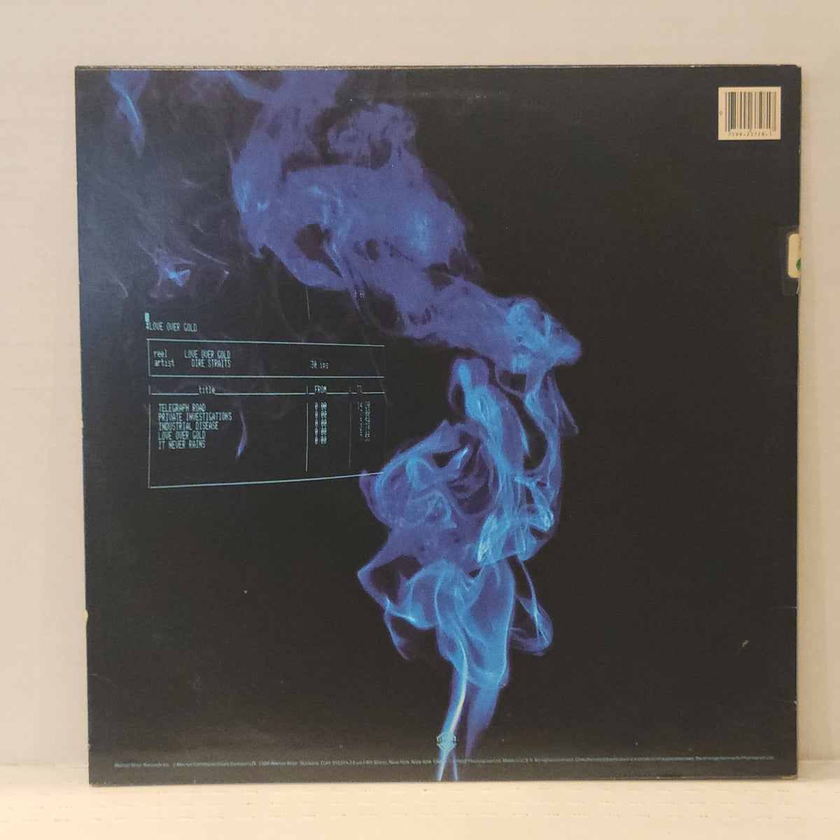 Dire Straits - Love Over Gold - signed lp by 5 band members
