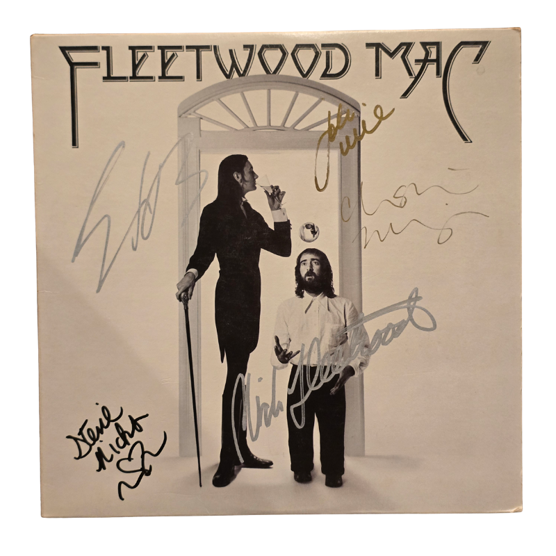 Fleetwood Mac - Self titled - signed lp by 5 band members