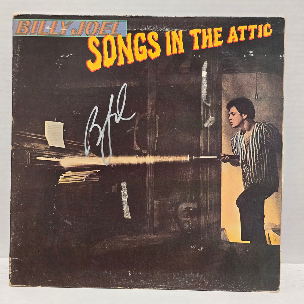 Billy Joel - Songs In The Attic - signed lp