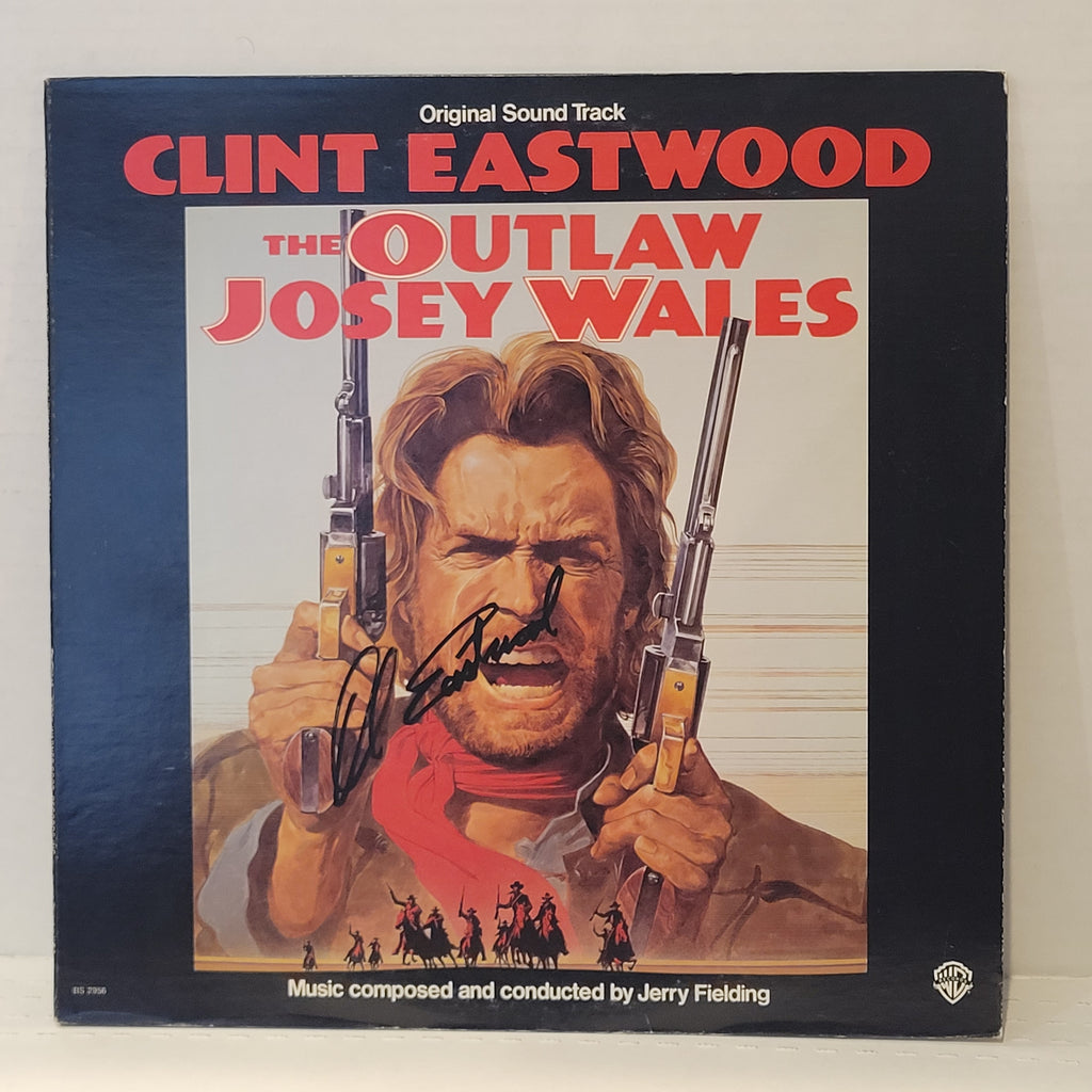 Clint Eastwood -  The Outlaw Josey Wales  Soundtrack - signed lp