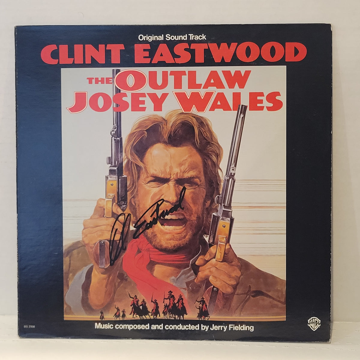 Clint Eastwood -  The Outlaw Josey Wales  Soundtrack - signed lp